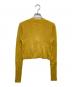 PRADA (プラダ) カシミヤシルクカーディガン イエロー サイズ:36：13000円