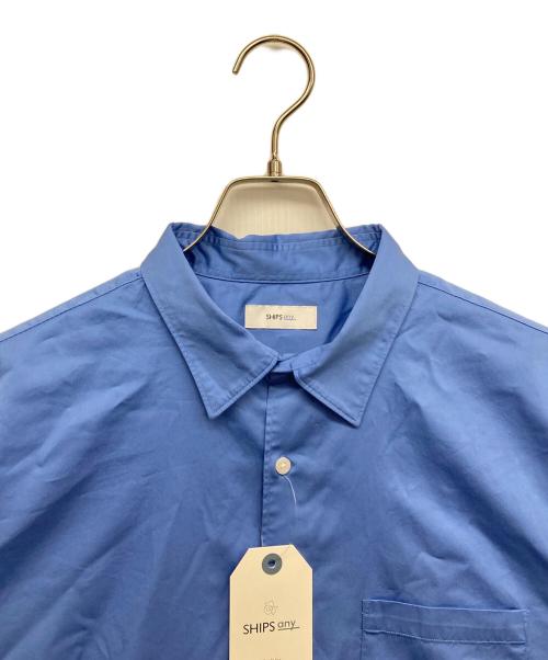 SHIPS any（シップスエニィ）SHIPS any (シップスエニィ) ドレスシャツ ブルー サイズ:L 未使用品の古着・服飾アイテム