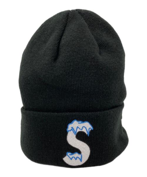 SUPREME（シュプリーム）Supreme (シュプリーム) New Era (ニューエラ) S LOGO ICE BEANIE ブラックの古着・服飾アイテム