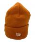 Supreme (シュプリーム) New Era (ニューエラ) S LOGO BEANIE オレンジ：7000円