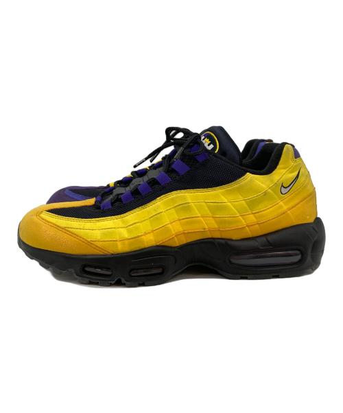NIKE（ナイキ）NIKE (ナイキ) エアマックス95 エナジー イエロー×パープル サイズ:29.5の古着・服飾アイテム
