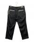 Original Fake (オリジナルフェイク) ストレートパンツ ブラック サイズ:4：5000円