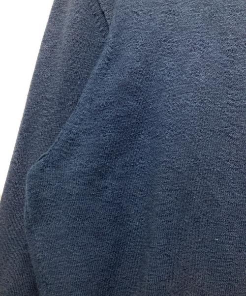 STONE ISLAND（ストーンアイランド）STONE ISLAND (ストーンアイランド) Crew neck cotton nylon knit ネイビー サイズ:XLの古着・服飾アイテム