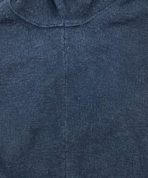 STONE ISLAND（ストーンアイランド）STONE ISLAND (ストーンアイランド) Crew neck cotton nylon knit ネイビー サイズ:XLの古着・服飾アイテム