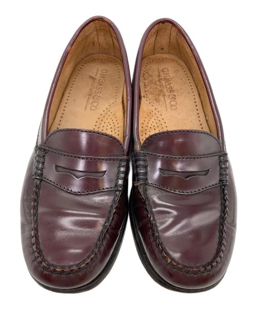 G.H.BASS&CO.（ジー・エイチ・バス・コー）G.H.BASS&CO. (ジー・エイチ・バス・コー) ローファー ブラウン サイズ:6の古着・服飾アイテム