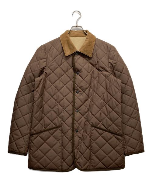 PAUL SMITH（ポールスミス）Paul Smith (ポールスミス) リバーシブルキルティングコート ブラウン サイズ:Lの古着・服飾アイテム