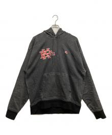 DIESEL×KEBOZ（ディーゼル×ケボズ）の古着「Exclusive D-Um-Rib Track Denim Hoodie」｜ブラック