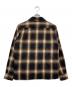 THE CRIMIE (ザ クライミー) オンブレチェックシャツ ブラウン サイズ:M：6000円