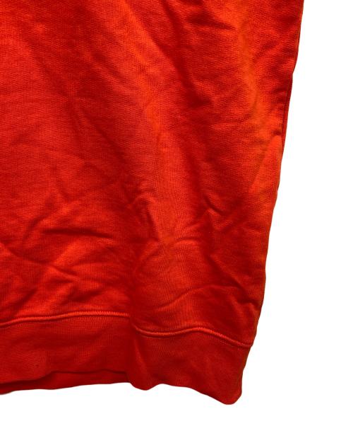 LACOSTE（ラコステ）LACOSTE (ラコステ) リフレクティブロゴクルーネックススウェット レッド サイズ:2の古着・服飾アイテム