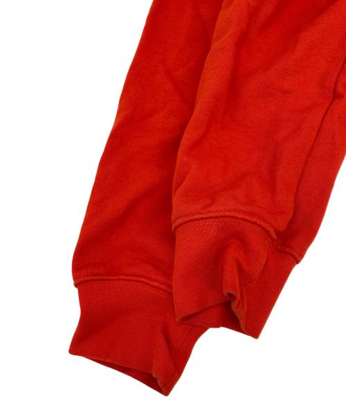 LACOSTE（ラコステ）LACOSTE (ラコステ) リフレクティブロゴクルーネックススウェット レッド サイズ:2の古着・服飾アイテム