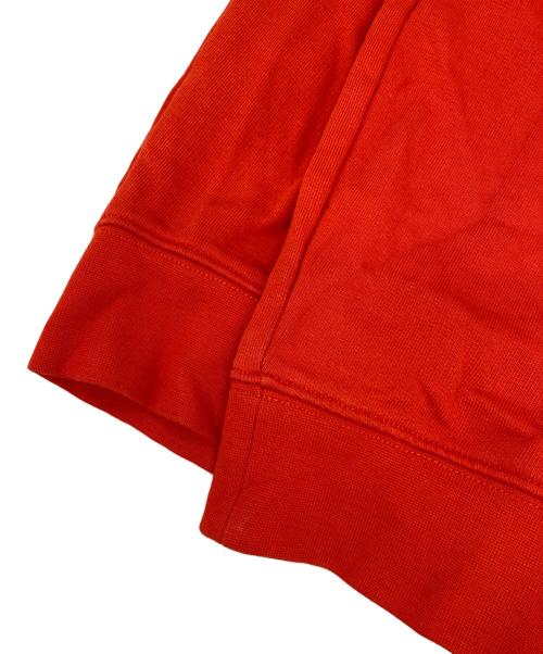 LACOSTE（ラコステ）LACOSTE (ラコステ) リフレクティブロゴクルーネックススウェット レッド サイズ:2の古着・服飾アイテム