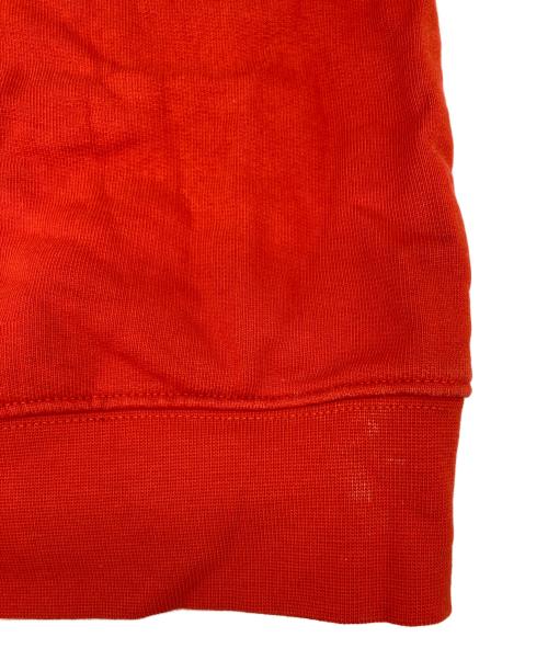 LACOSTE（ラコステ）LACOSTE (ラコステ) リフレクティブロゴクルーネックススウェット レッド サイズ:2の古着・服飾アイテム