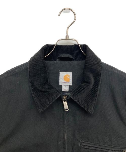 CarHartt（カーハート）CarHartt (カーハート) デトロイト ジャケット ブラック サイズ:Sの古着・服飾アイテム