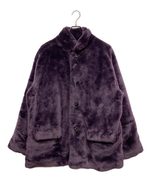 Needles（ニードルズ）Needles (ニードルズ) フェイクファーコート パープル サイズ:Mの古着・服飾アイテム
