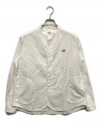 DANTONダントン）の古着「オックスフォードバンドカラーシャツ」｜ホワイト