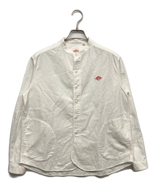 DANTON（ダントン）DANTON (ダントン) オックスフォードバンドカラーシャツ ホワイト サイズ:36の古着・服飾アイテム