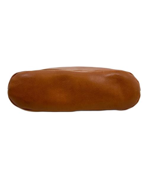 SLOW（スロウ）SLOW (スロウ) BEAMS (ビームス) レザーショルダーバッグ ブラウンの古着・服飾アイテム