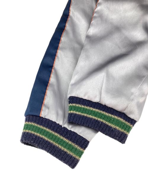 テーラー東洋（テーラートウヨウ）テーラー東洋 (テーラートウヨウ) WHEELS JAPANリバーシブルスカジャン イエロー×ネイビー サイズ:Sの古着・服飾アイテム