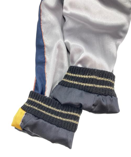 テーラー東洋（テーラートウヨウ）テーラー東洋 (テーラートウヨウ) WHEELS JAPANリバーシブルスカジャン イエロー×ネイビー サイズ:Sの古着・服飾アイテム