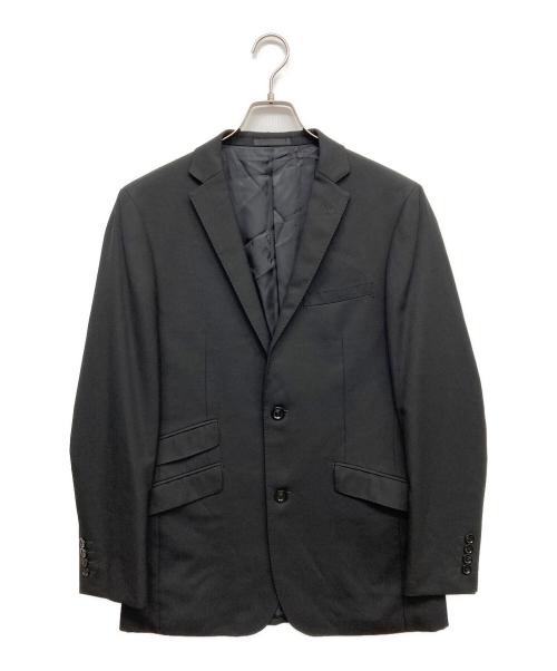 BURBERRY BLACK LABEL（バーバリーブラックレーベル）BURBERRY BLACK LABEL (バーバリーブラックレーベル) 2Bテーラードジャケット ブラック サイズ:Lの古着・服飾アイテム