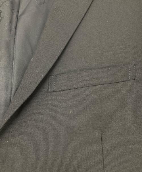 BURBERRY BLACK LABEL（バーバリーブラックレーベル）BURBERRY BLACK LABEL (バーバリーブラックレーベル) 2Bテーラードジャケット ブラック サイズ:Lの古着・服飾アイテム