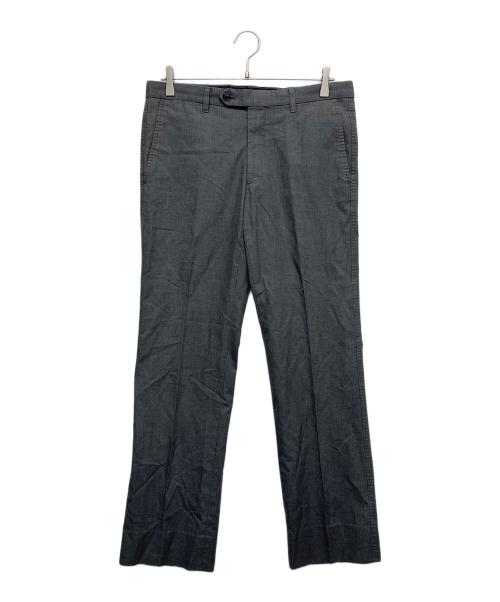 BURBERRY LONDON（バーバリーロンドン）BURBERRY LONDON (バーバリーロンドン) センタープレスパンツ グレー サイズ:82の古着・服飾アイテム