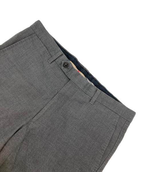 BURBERRY LONDON（バーバリーロンドン）BURBERRY LONDON (バーバリーロンドン) センタープレスパンツ グレー サイズ:82の古着・服飾アイテム