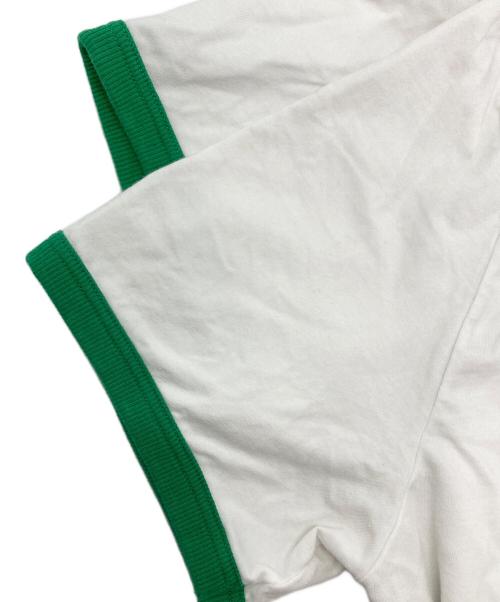 DOLCE & GABBANA（ドルチェ＆ガッバーナ）DOLCE & GABBANA (ドルチェ＆ガッバーナ) リンガーTシャツ ホワイト サイズ:Ｍの古着・服飾アイテム