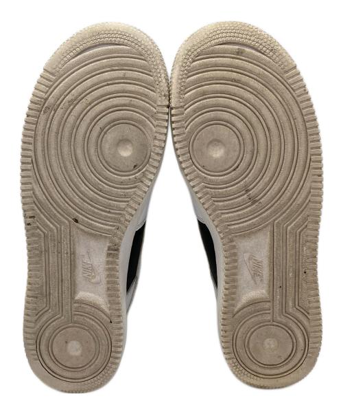 NIKE（ナイキ）NIKE (ナイキ) エアフォース1 ロー シルバー スナップ ボタン ホワイト サイズ:27の古着・服飾アイテム