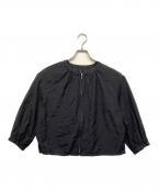 ReFLEcTリフレクト）の古着「ジップアップブラウス」｜ブラック