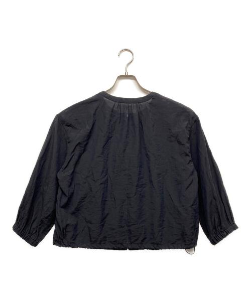 ReFLEcT（リフレクト）ReFLEcT (リフレクト) ジップアップブラウス ブラック サイズ:7の古着・服飾アイテム