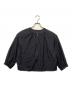 ReFLEcT（リフレクト）の古着「ジップアップブラウス」｜ブラック