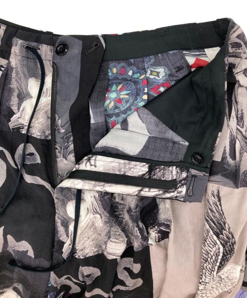 BLACK Scandal Yohji Yamamoto（ブラックスキャンダルヨウジヤマモト）BLACK Scandal Yohji Yamamoto (ブラックスキャンダルヨウジヤマモト) パッチワークバルーンパンツ ブラック サイズ:3の古着・服飾アイテム