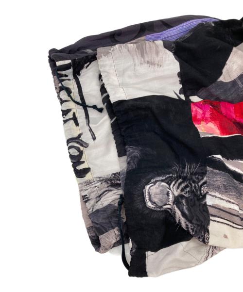 BLACK Scandal Yohji Yamamoto（ブラックスキャンダルヨウジヤマモト）BLACK Scandal Yohji Yamamoto (ブラックスキャンダルヨウジヤマモト) パッチワークバルーンパンツ ブラック サイズ:3の古着・服飾アイテム