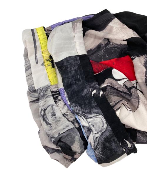 BLACK Scandal Yohji Yamamoto（ブラックスキャンダルヨウジヤマモト）BLACK Scandal Yohji Yamamoto (ブラックスキャンダルヨウジヤマモト) パッチワークバルーンパンツ ブラック サイズ:3の古着・服飾アイテム