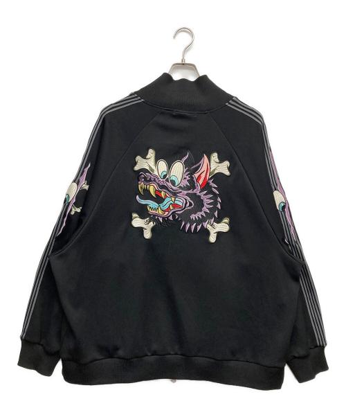 mammal（マーマル）mammal (マーマル) OOKAMI JERSEY SET-UP ブラック サイズ:Fの古着・服飾アイテム