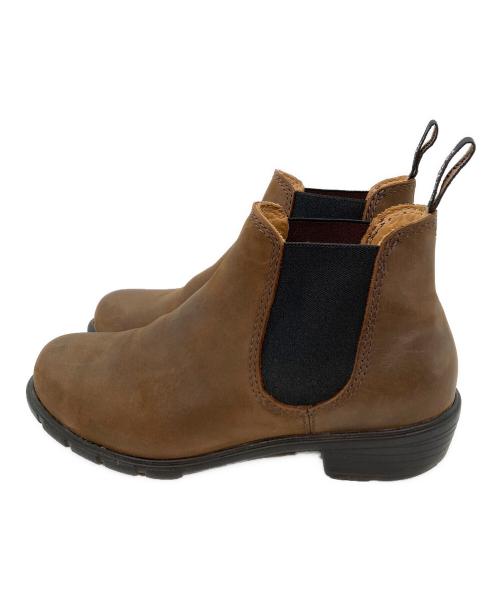 BLUND STONE（ブランドストーン）BLUND STONE (ブランドストーン) サイドゴアブーツ ブラウン サイズ:36.5の古着・服飾アイテム