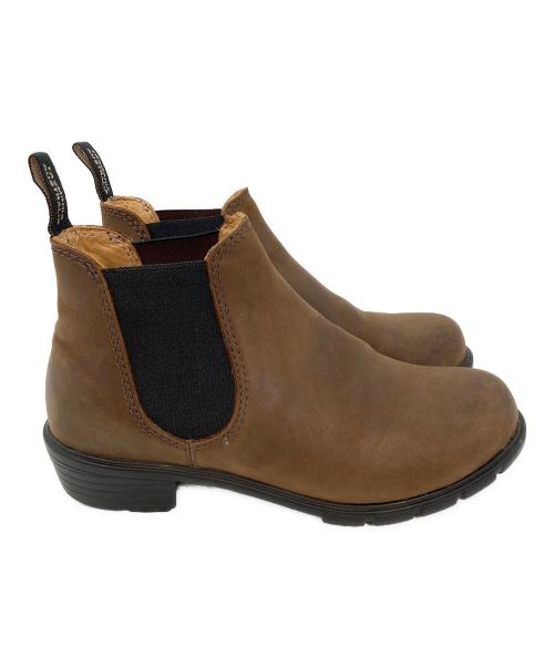 BLUND STONE（ブランドストーン）BLUND STONE (ブランドストーン) サイドゴアブーツ ブラウン サイズ:36.5の古着・服飾アイテム