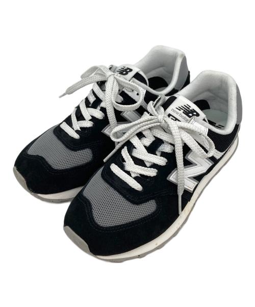 NEW BALANCE（ニューバランス）NEW BALANCE (ニューバランス) 574ローカットスニーカー ブラック サイズ:24の古着・服飾アイテム