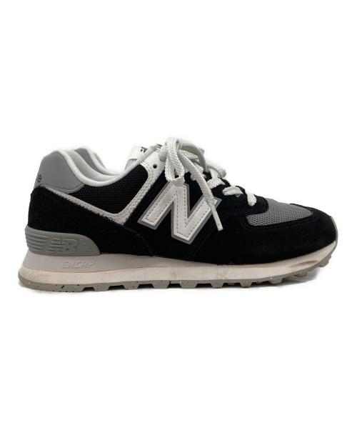 NEW BALANCE（ニューバランス）NEW BALANCE (ニューバランス) 574ローカットスニーカー ブラック サイズ:24の古着・服飾アイテム