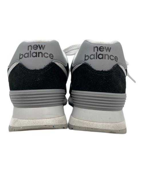 NEW BALANCE（ニューバランス）NEW BALANCE (ニューバランス) 574ローカットスニーカー ブラック サイズ:24の古着・服飾アイテム