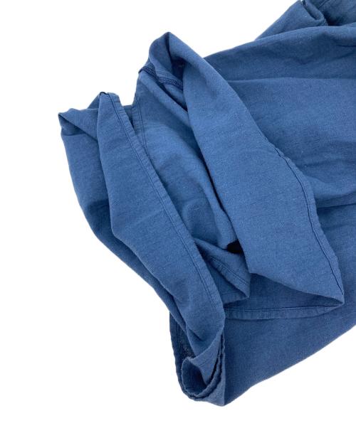 FUGA FUGA（フーガフーガ）FUGA FUGA (フーガフーガ) イチジク柄刺繍入りリネンワンピース ブルー サイズ:Fの古着・服飾アイテム