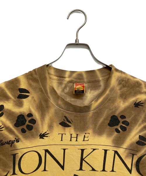 LION KING（ライオンキング）LION KING (ライオンキング) 90ｓLION KING タイダイTシャツ ベージュ サイズ:無しの古着・服飾アイテム