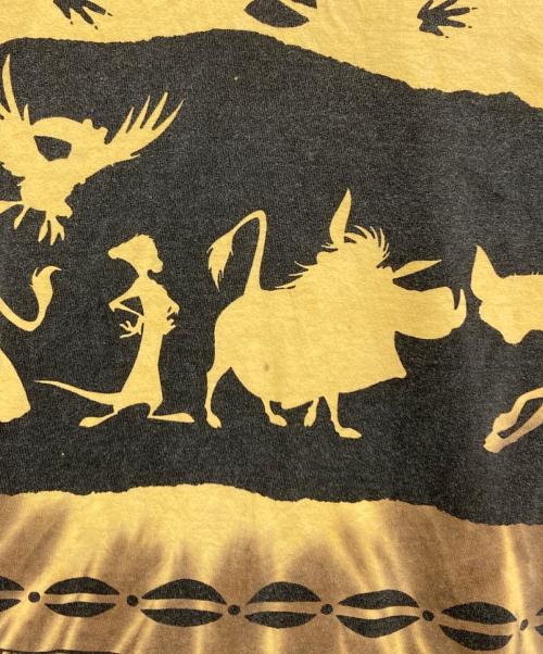 LION KING（ライオンキング）LION KING (ライオンキング) 90ｓLION KING タイダイTシャツ ベージュ サイズ:無しの古着・服飾アイテム