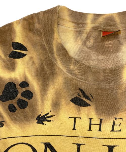 LION KING（ライオンキング）LION KING (ライオンキング) 90ｓLION KING タイダイTシャツ ベージュ サイズ:無しの古着・服飾アイテム