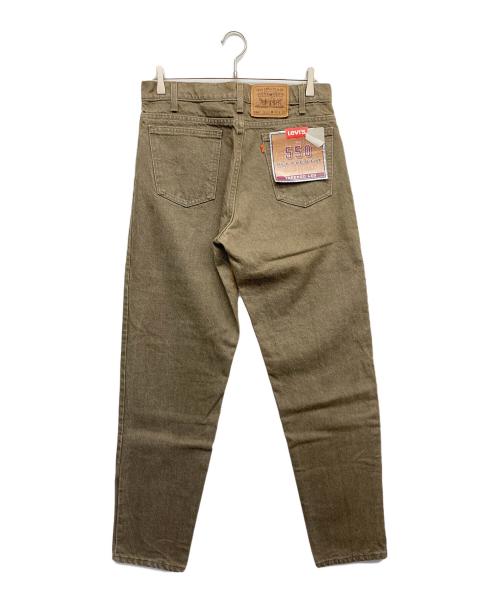 LEVI'S（リーバイス）LEVI'S (リーバイス) 90ｓ 550カラーデニムパンツ グリーン サイズ:W33　L32の古着・服飾アイテム
