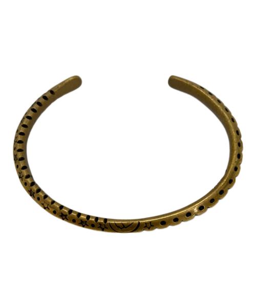 ENB（イーエヌビー）ENB (イーエヌビー) 真鍮バングル ゴールドの古着・服飾アイテム