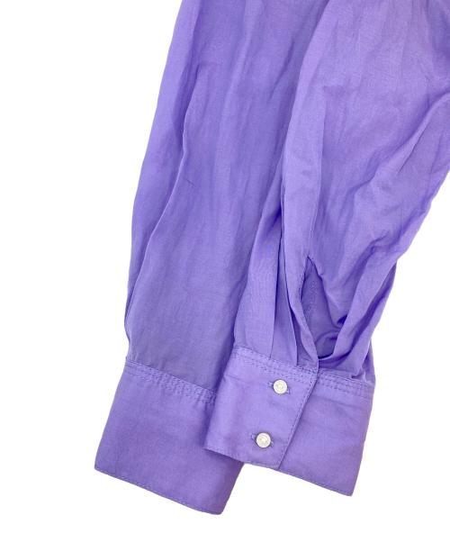 green label relaxing（グリーンレーベルリラクシング）green label relaxing (グリーンレーベルリラクシング) 全方位映えブラウス パープル サイズ:無しの古着・服飾アイテム