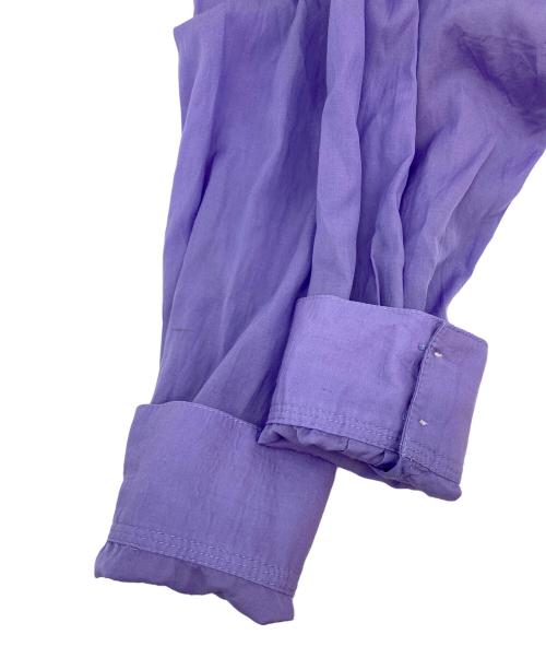 green label relaxing（グリーンレーベルリラクシング）green label relaxing (グリーンレーベルリラクシング) 全方位映えブラウス パープル サイズ:無しの古着・服飾アイテム