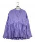 green label relaxing（グリーンレーベルリラクシング）の古着「全方位映えブラウス」｜パープル